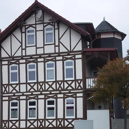 Ferienwohnung Thomas Muentzer Mühlhausen Buitenkant foto